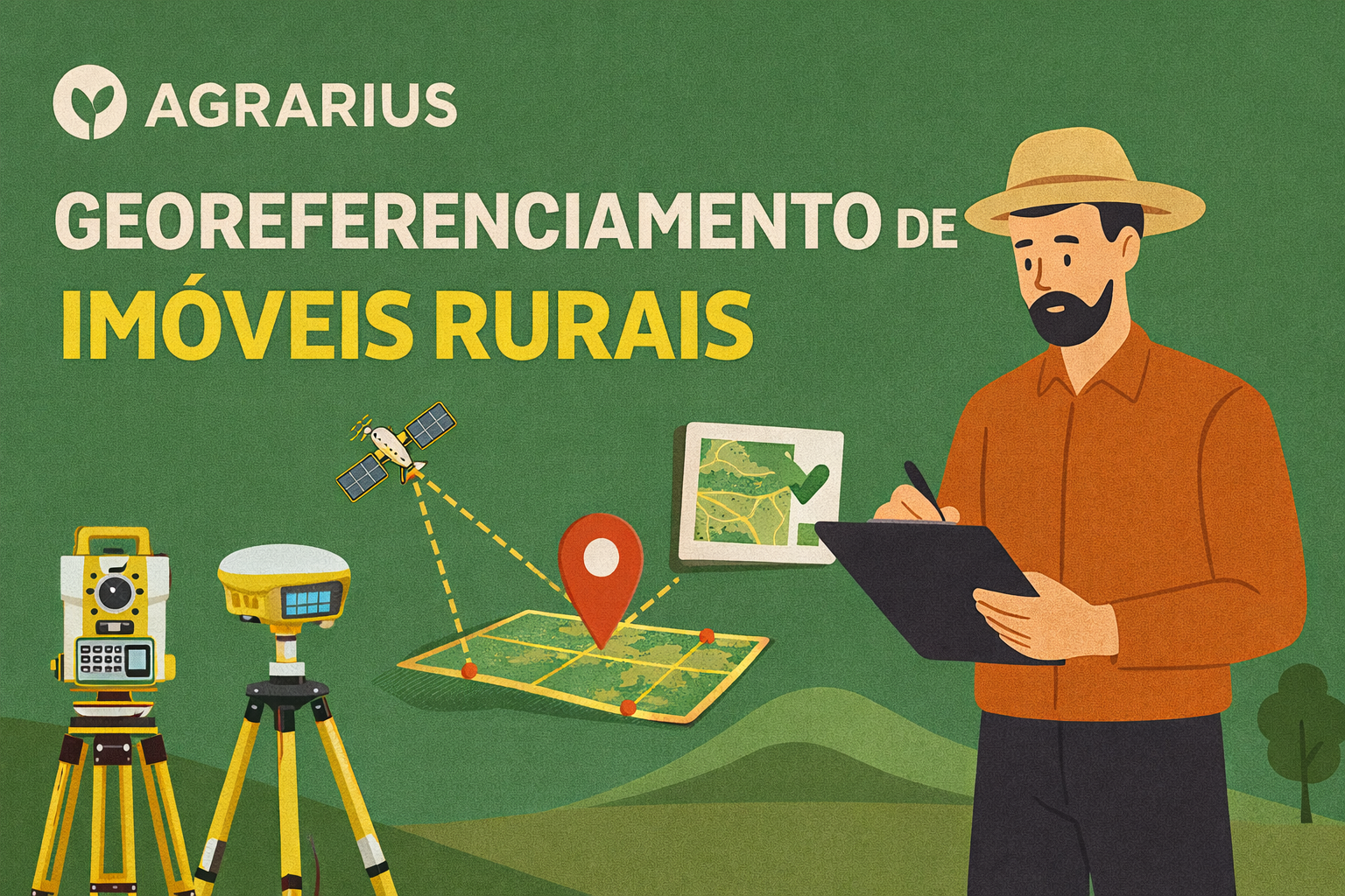 Como fazer Georreferenciamento de Imóvel Rural: O Que É Preciso Para Regularizar Sua Terra Rural