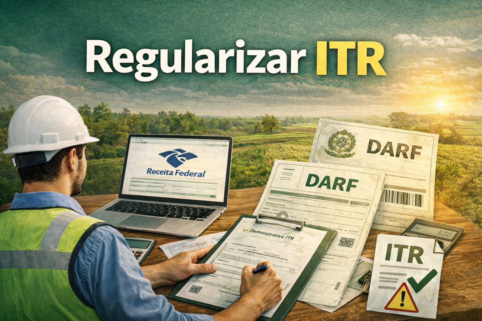 Regularizar ITR: Atrasados, Como Pagar, Como Emitir e Evitar multas