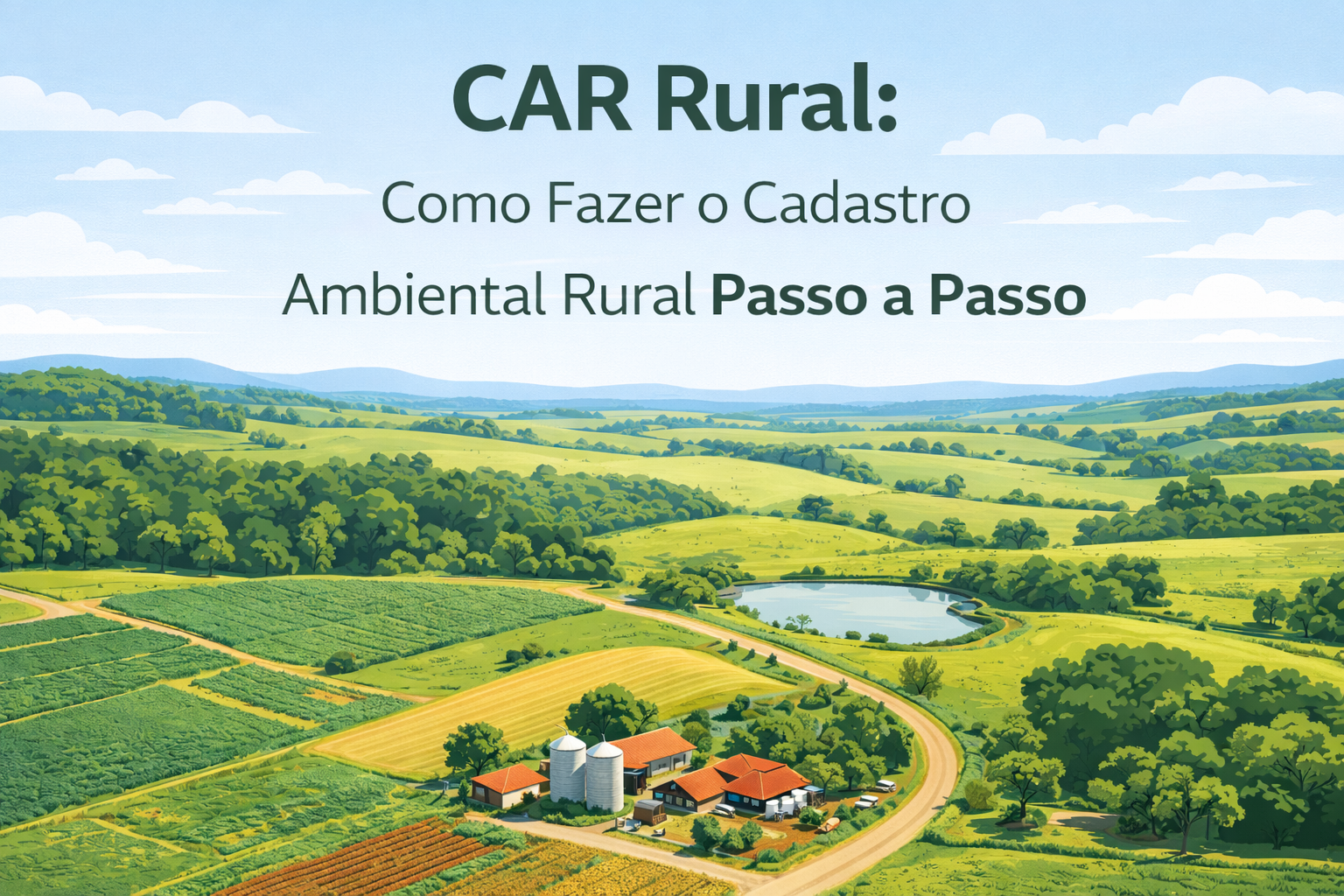 CAR Rural: Como Fazer o Cadastro Ambiental Rural Passo a Passo