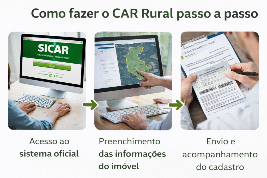 Como fazer o CAR Rural passo a passo