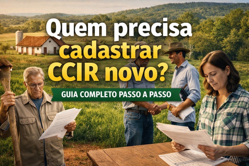 como fazer ccir novo
