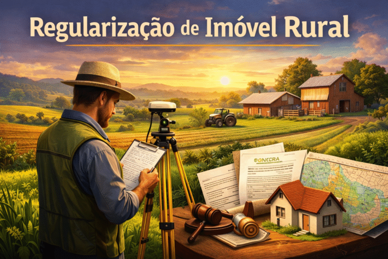 regularização de imovel rural