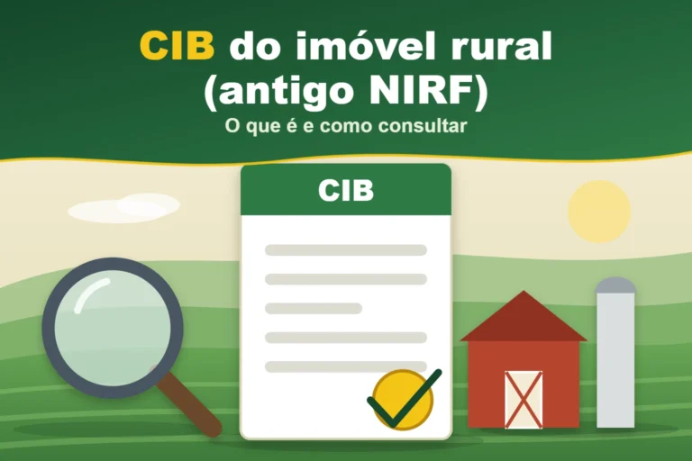 Capa do artigo "CIB do imóvel rural (antigo NIRF)": O que é e como consultar